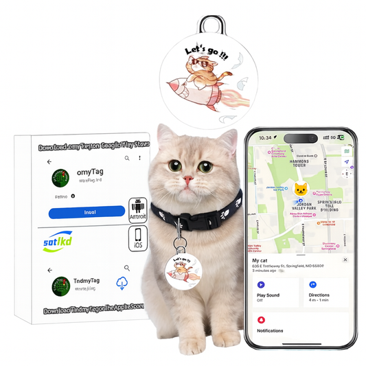 WagforBot™ Smart Pet Tracker Collar – No Charging, Waterproof & No Monthly Fee
